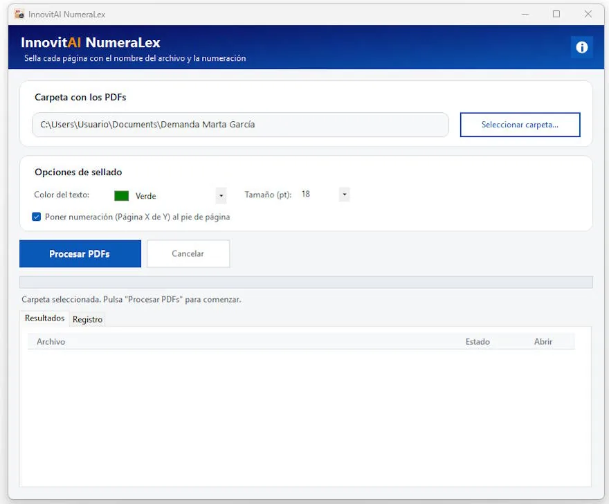 NumeraLex: selección de los documentos PDF